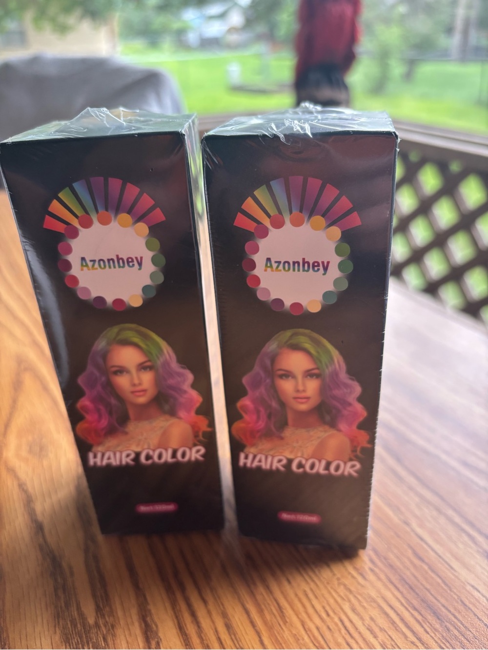 Women’s Hair Color — Green, Pink & Purple Vivid Blend